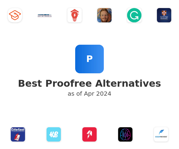 Best Proofree Alternatives