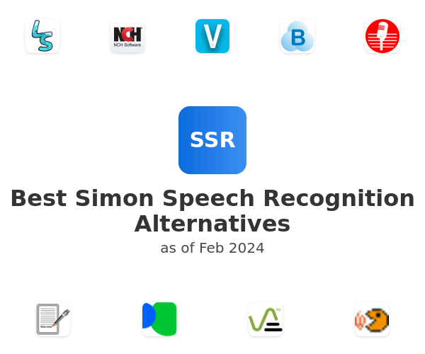 Best Simon Speech Recognition Alternatives