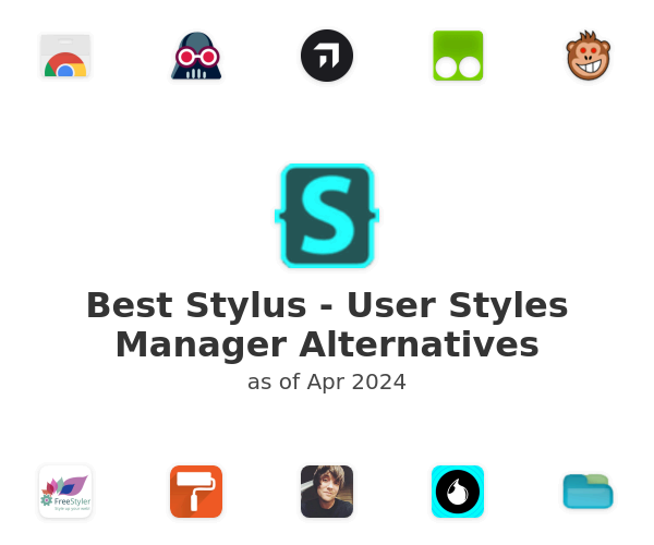 Best Stylus - User Styles Manager Alternatives