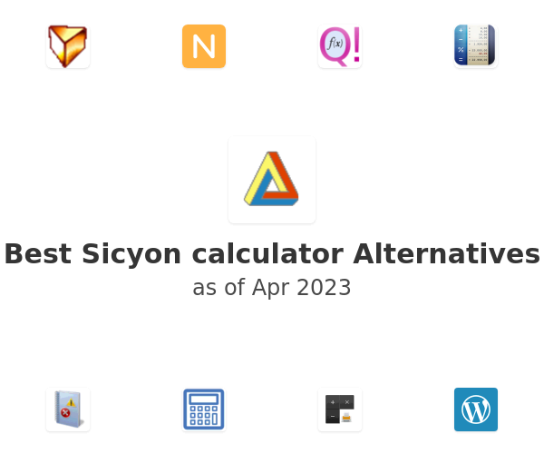 Best Sicyon calculator Alternatives