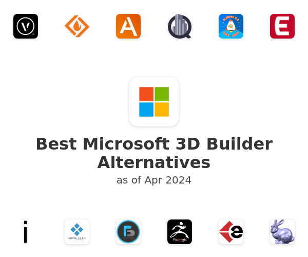Best Microsoft 3D Builder Alternatives