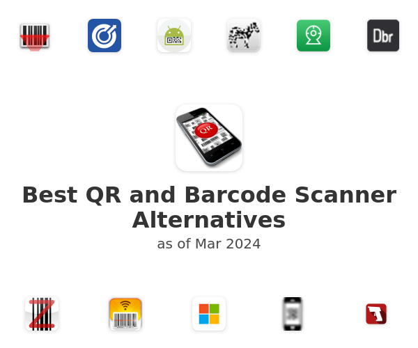 Best QR and Barcode Scanner Alternatives