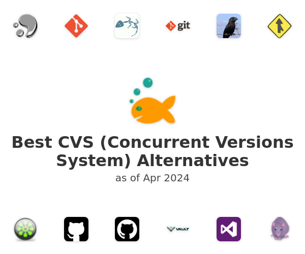Best CVS (Concurrent Versions System) Alternatives