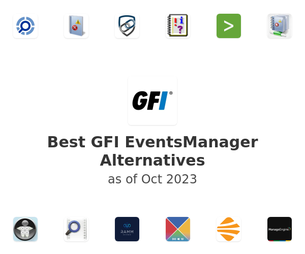 Best GFI EventsManager Alternatives