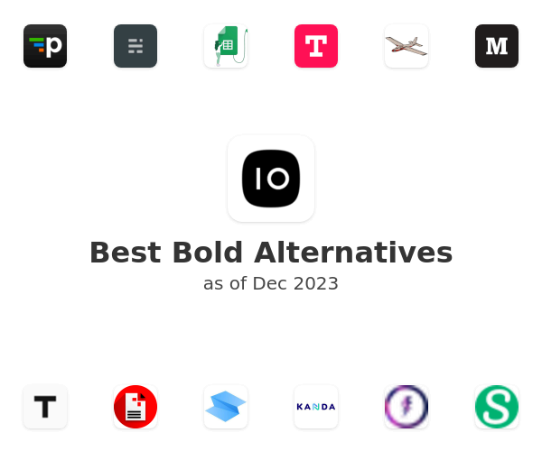 Best Bold Alternatives