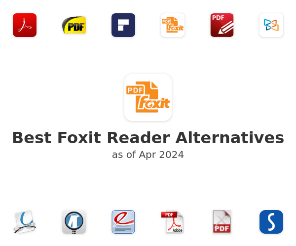 Best Foxit Reader Alternatives