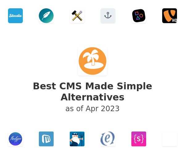 Best CMS Made Simple Alternatives