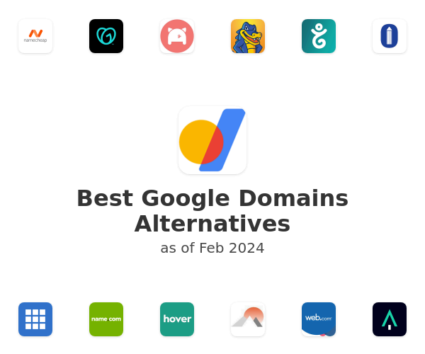 Best Google Domains Alternatives