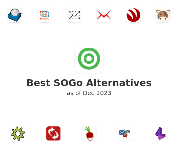 Best SOGo Alternatives
