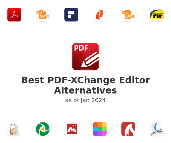Best PDF-XChange Editor Alternatives