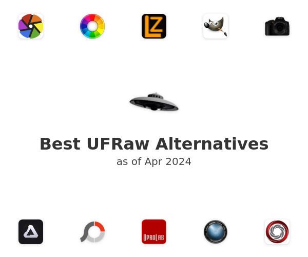 Best UFRaw Alternatives