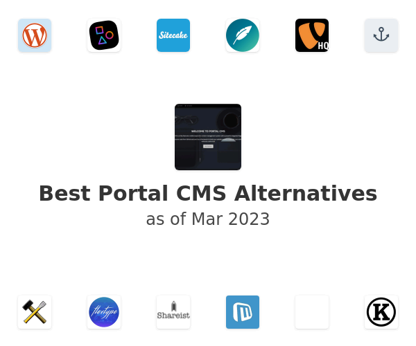 Best Portal CMS Alternatives