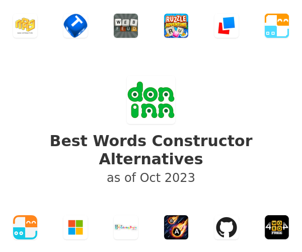 Best Words Constructor Alternatives