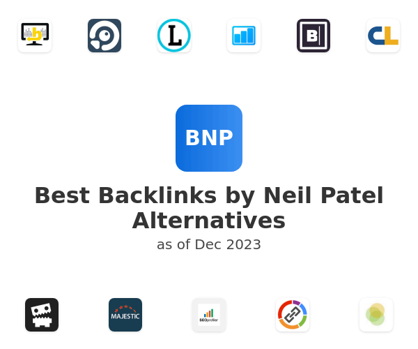 Best Backlinks by Neil Patel Alternatives
