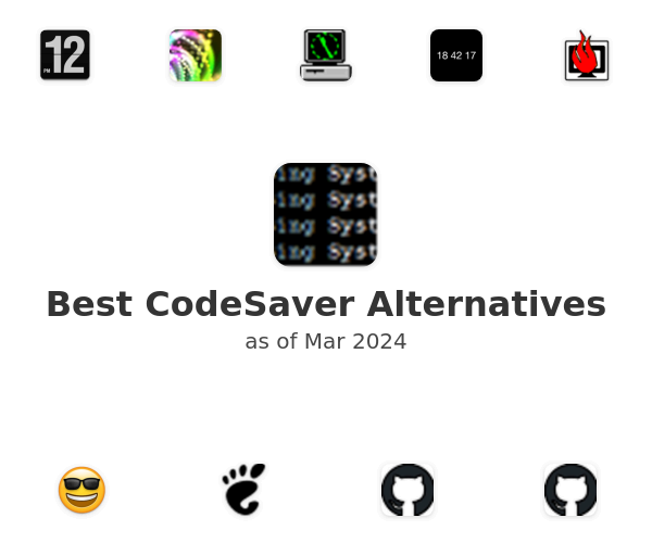 Best CodeSaver Alternatives