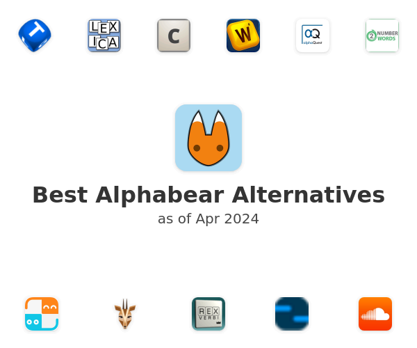 Best Alphabear Alternatives