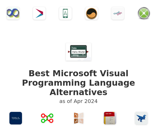 Best Microsoft Visual Programming Language Alternatives