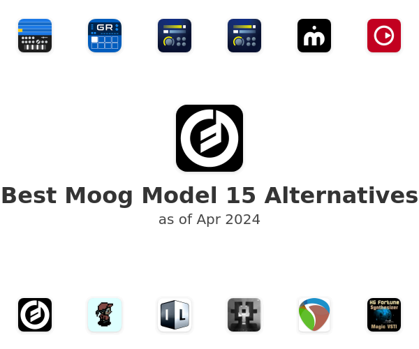 Best Moog Model 15 Alternatives