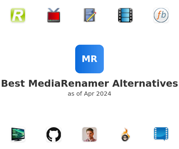 Best MediaRenamer Alternatives