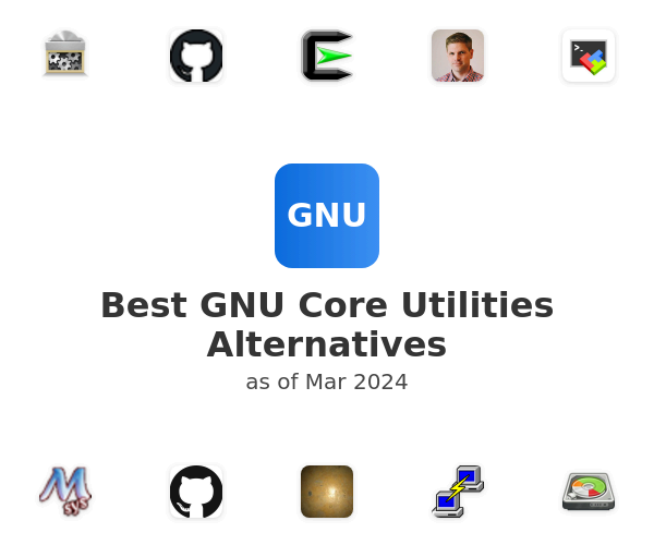 Best GNU Core Utilities Alternatives
