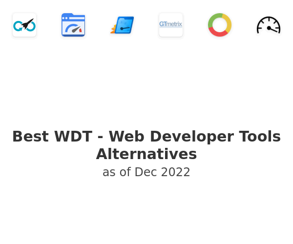 Best WDT - Web Developer Tools Alternatives