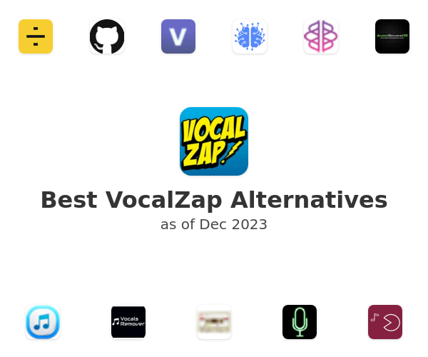 Best VocalZap Alternatives