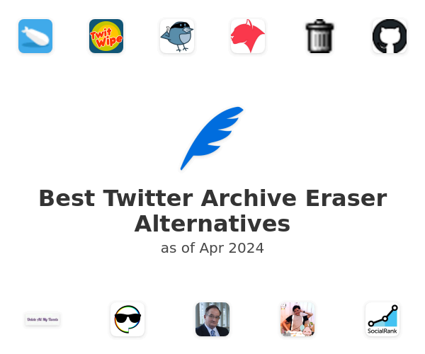 Best Twitter Archive Eraser Alternatives
