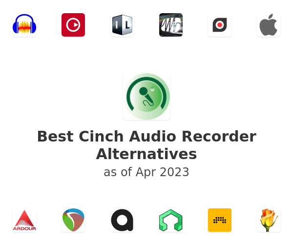 Best Cinch Audio Recorder Alternatives