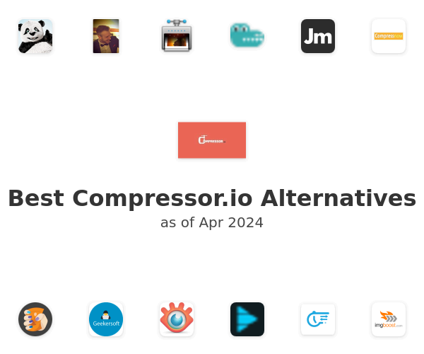 Best Compressor.io Alternatives