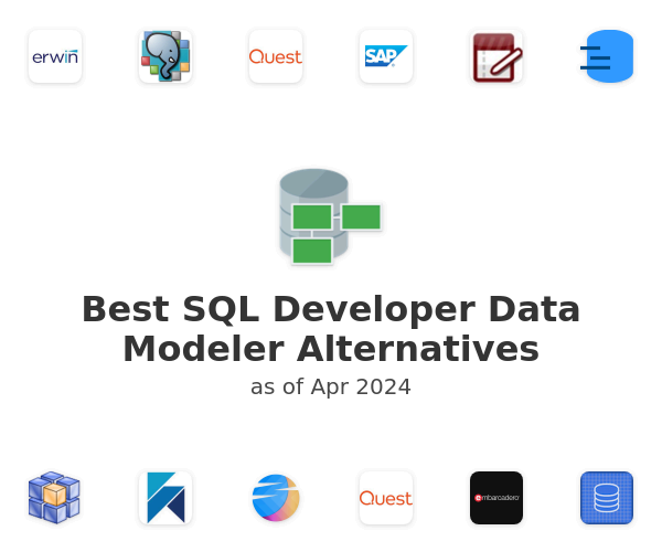 Best SQL Developer Data Modeler Alternatives