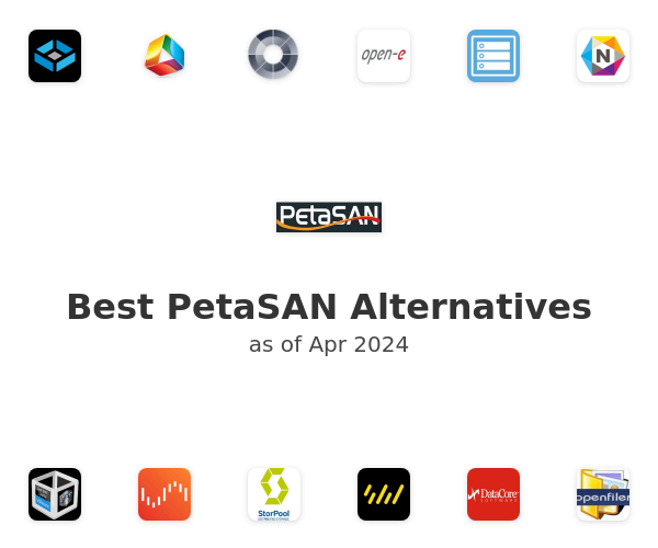 Best PetaSAN Alternatives