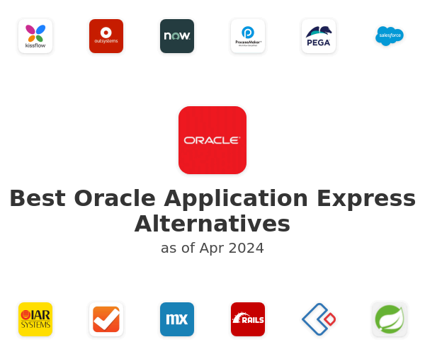 Best Oracle Application Express Alternatives