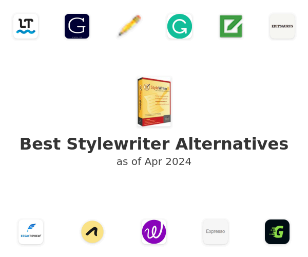 Best Stylewriter Alternatives