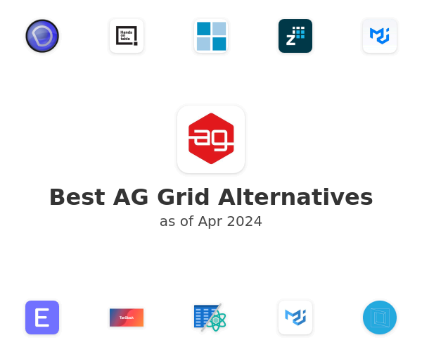 Best ag-Grid Alternatives
