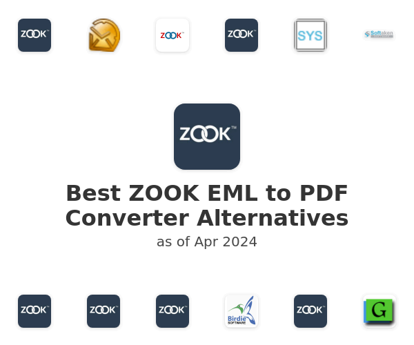 Best ZOOK EML to PDF Converter Alternatives