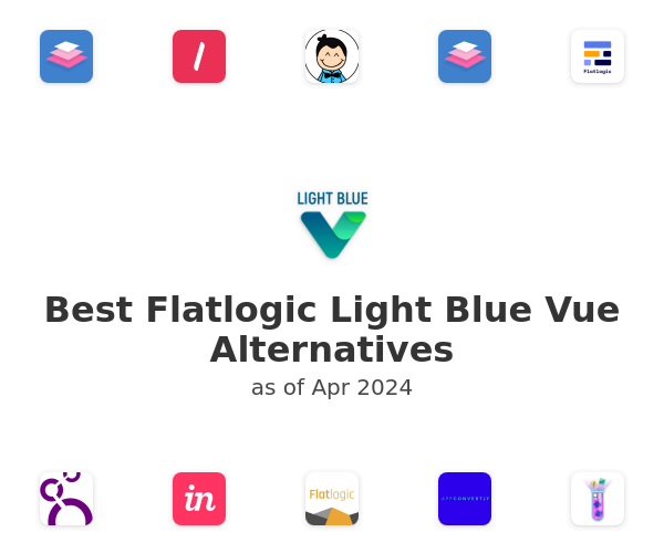 Best Flatlogic Light Blue Vue Alternatives