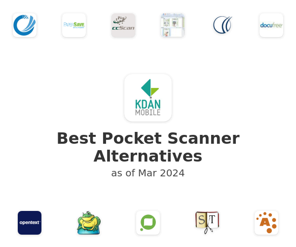 Best Pocket Scanner Alternatives