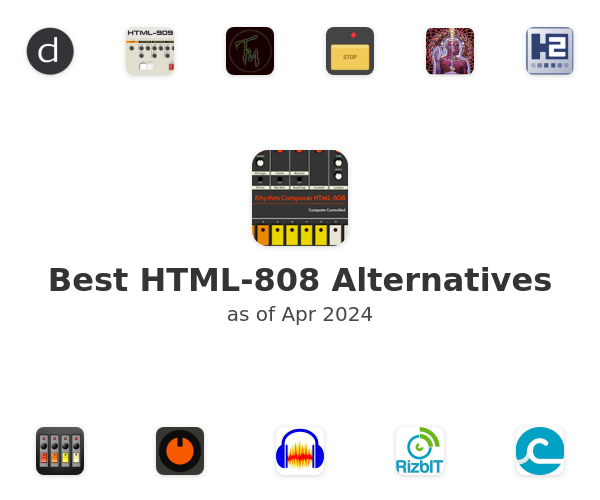 Best HTML-808 Alternatives