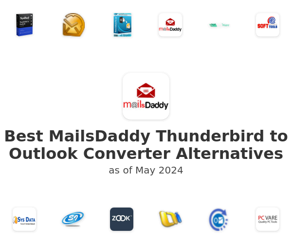 Best MailsDaddy Thunderbird to Outlook Converter Alternatives