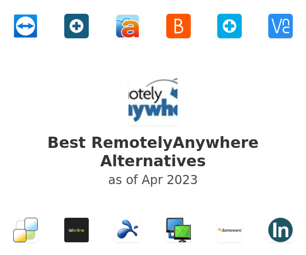 Best RemotelyAnywhere Alternatives