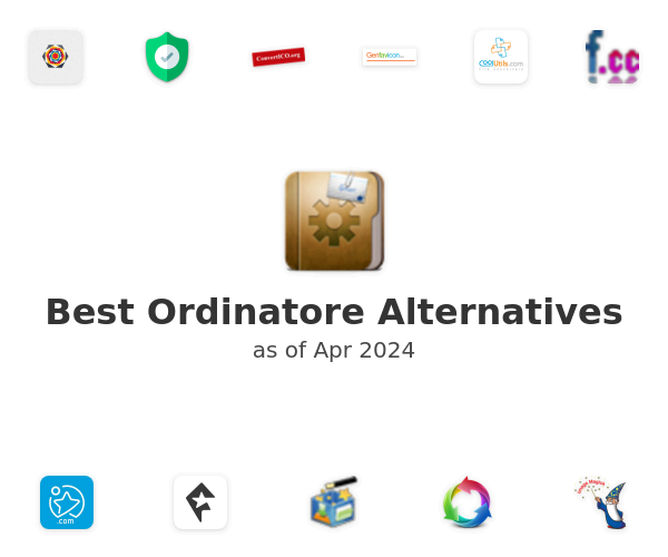 Best Ordinatore Alternatives