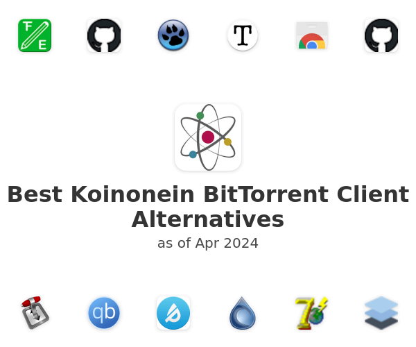 Best Koinonein BitTorrent Client Alternatives