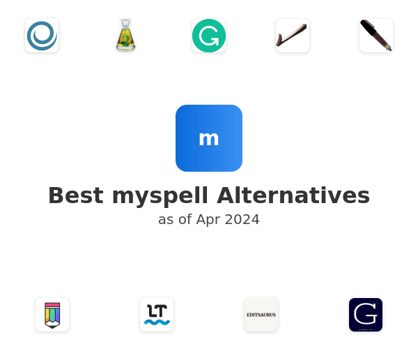 Best myspell Alternatives