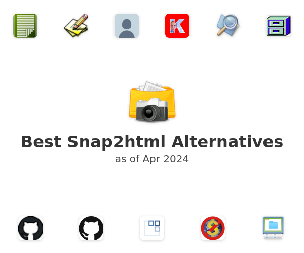 Best Snap2html Alternatives