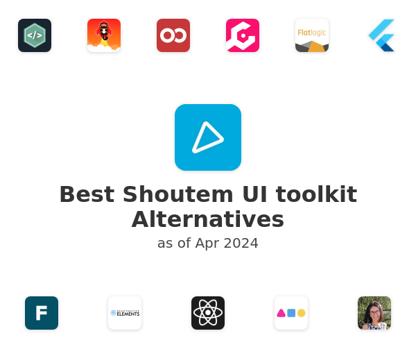 Best Shoutem UI toolkit Alternatives