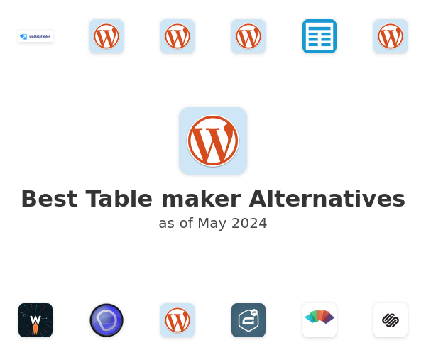 Best Table maker Alternatives