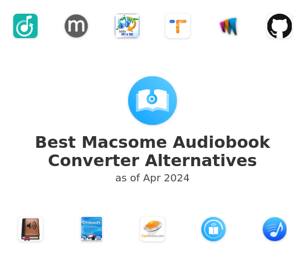 Best Macsome Audiobook Converter Alternatives