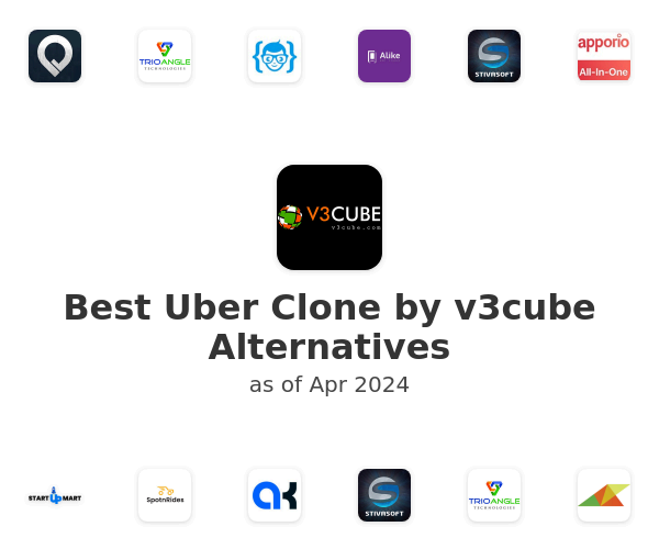 Best Uber Clone by v3cube Alternatives