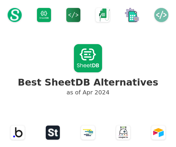 Best SheetDB Alternatives