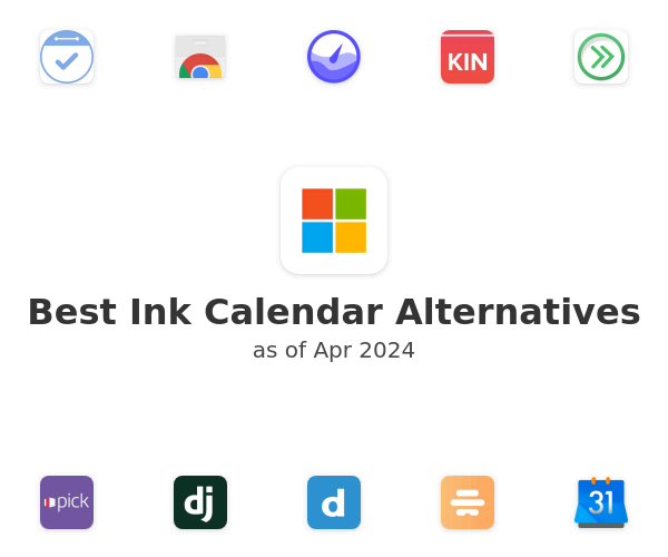 Best Ink Calendar Alternatives
